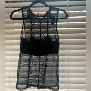 Express lace top